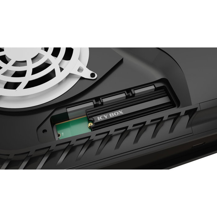 Icy ICY BOX IB-M2HS-PS5 Dissipateur thermique pour SSD M.2 pour PS5 et PC