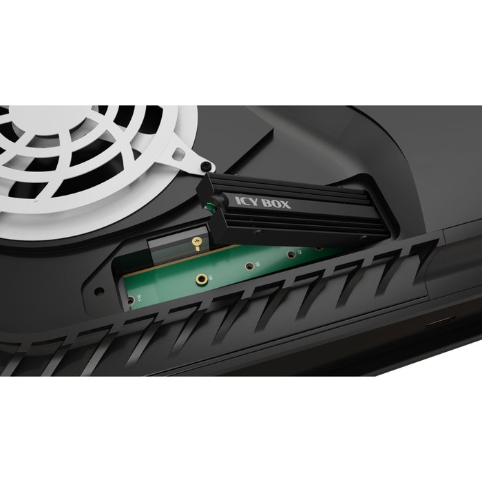 Icy ICY BOX IB-M2HS-PS5 Dissipateur thermique pour SSD M.2 pour PS5 et PC