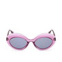 Max & Co Lunettes de soleil MO0080 Femme Monture Rose Brillante Verre Bleu Papillon