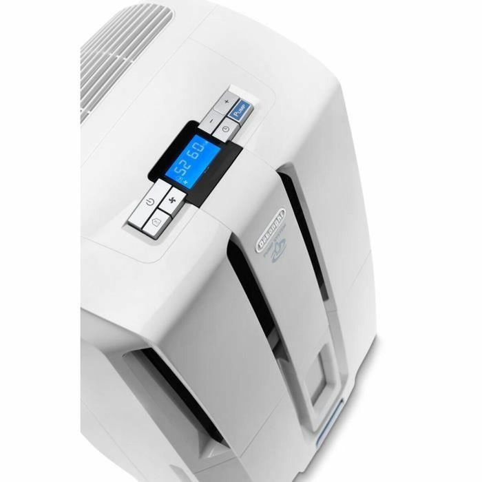 DeLonghi DD230P - Déshumidificateur d'air 30L/24h - Blanc