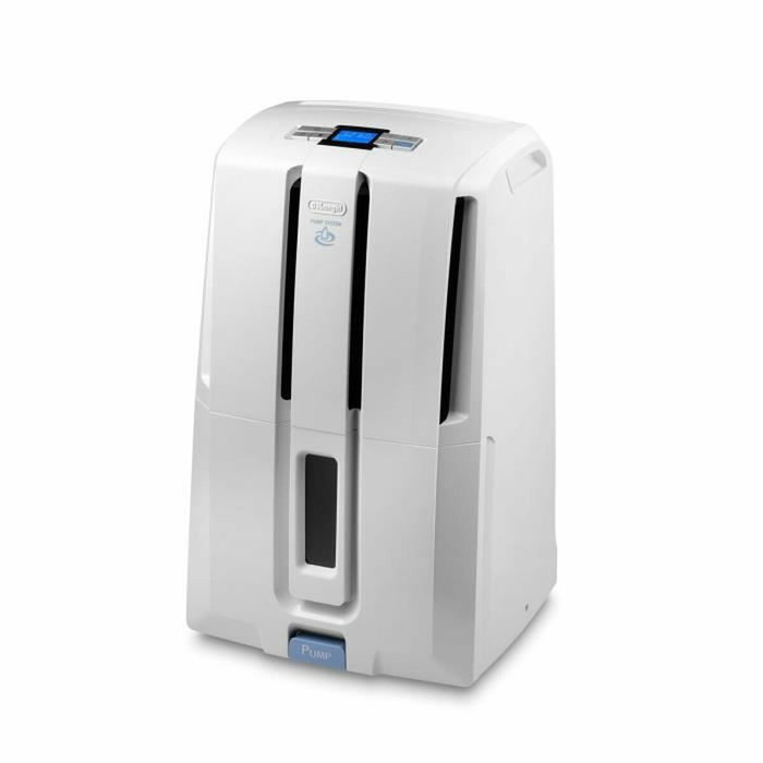 DeLonghi DD230P - Déshumidificateur d'air 30L/24h - Blanc