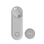 YALE Linus L2 - Serrure connectée Wi-Fi rechargeable avec verrouillage automatique, compatible Yale Dot et clavier à empreinte - Finition argent