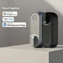 YALE Linus L2 - Serrure connectée Wi-Fi rechargeable avec verrouillage automatique, compatible Yale Dot et clavier à empreinte - Finition argent