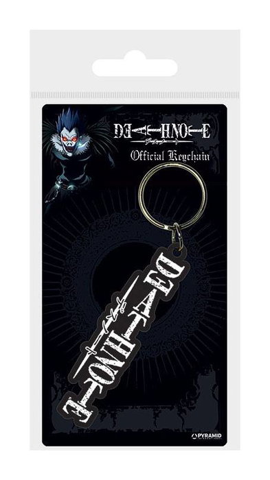 Pyramid International Death Note porte-clés caoutchouc Logo 6 cm Pyramid International Death Note porte-clés caoutchouc Logo 6 cm