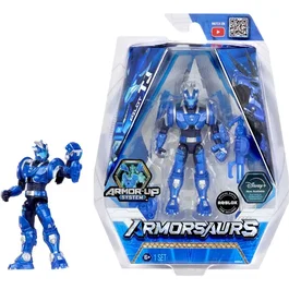 Armorsaurs Figurine Pilote du Triceratops avec Armure et Arme Interchangeables