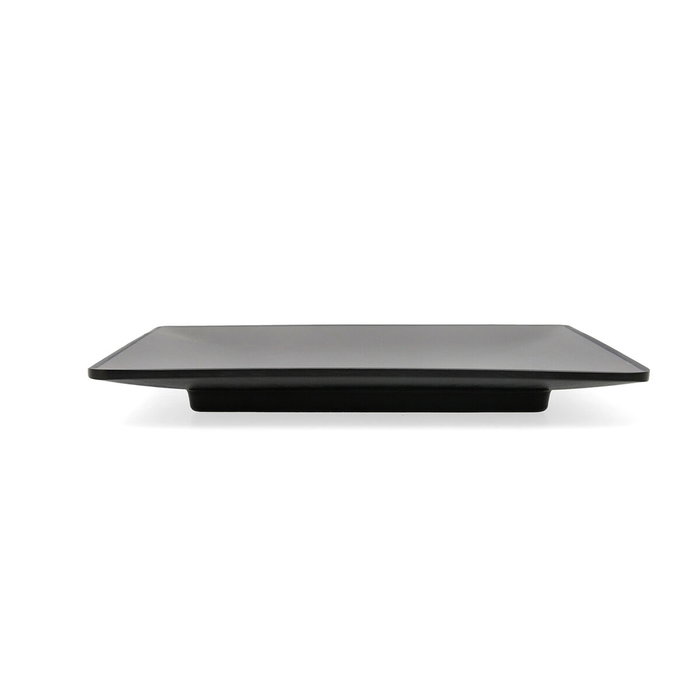 Bidasoa Gio Assiette Plate Bicolore Gris Mélamine 21,5x21,5 cm (12 Unités)