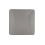 Bidasoa Gio Assiette Plate Bicolore Gris Mélamine 21,5x21,5 cm (12 Unités)