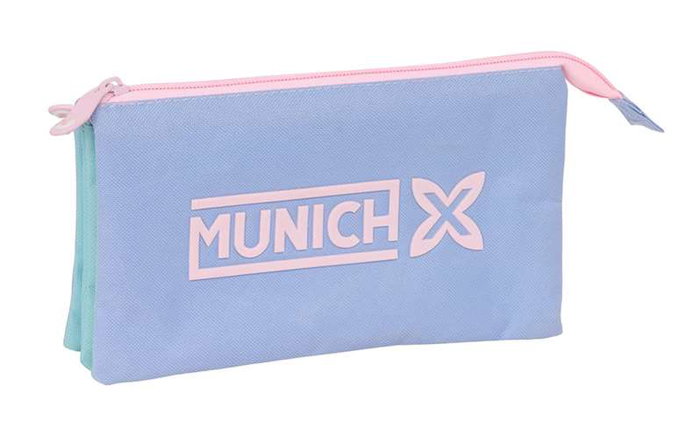 Safta Portatodo Triple Munich Mellow - Porte-tout triple, 22 x 12 x 3 cm, à partir de 3 ans Safta Portatodo Triple Munich Mellow - Porte-tout triple, 22 x 12 x 3 cm, à partir de 3 ans