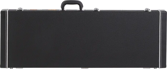 TOBAGO Étui Rectangulaire pour Guitare Électrique Cuir Synthétique Noir