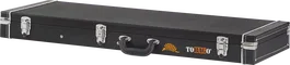 TOBAGO Étui Rectangulaire pour Guitare Électrique Cuir Synthétique Noir