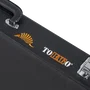 TOBAGO Étui Rectangulaire pour Guitare Électrique Cuir Synthétique Noir