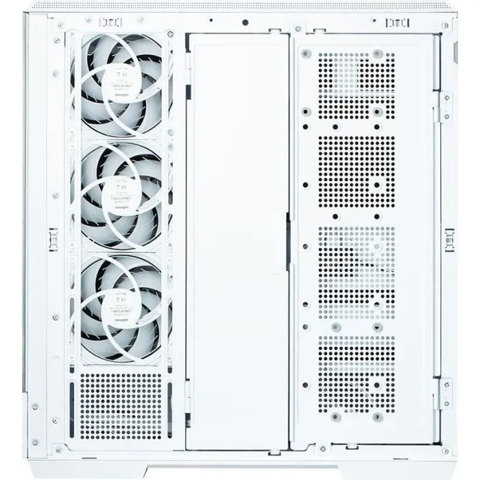 Zalman P50DS White Boîtier PC Gaming Mini-Tour avec Verre Trempé & Ventilateurs ARGB