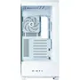 Zalman P50DS White Boîtier PC Gaming Mini-Tour avec Verre Trempé & Ventilateurs ARGB