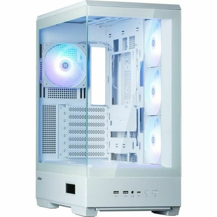Zalman P50DS White Boîtier ATX Semi-tour Blanc