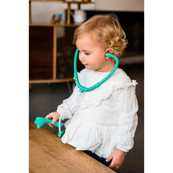 KD Kit Docteur - Mon Kit Docteur Éducatif, Jouet Enfant dès 2 Ans avec Plus de 300 Phrases, 15 Thèmes Éducatifs et 3 Modes de Jeu (Piles Incluses)