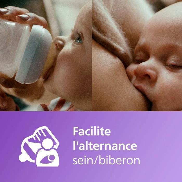 Philips Avent Coffret découverte Natural 3.0 - Biberon 125ml et Sucette Ultra Air 0-6M Philips Avent Coffret découverte Natural 3.0 - Biberon 125ml et Sucette Ultra Air 0-6M