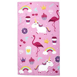 Jet Lag Serviette de Bain Enfant 120x60 cm, Modèles Assortis