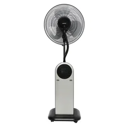 Oceanic - Ventilateur brumisateur sur pied avec ioniseur d'air - Télécommande - Minuterie 8h - 3 vitesses - Ø40 cm - 95W - Affichage LED