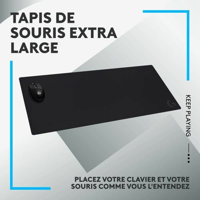 Logitech G G840 Tapis de souris gaming Noir XL Logitech G G840 Tapis de souris gaming Noir XL