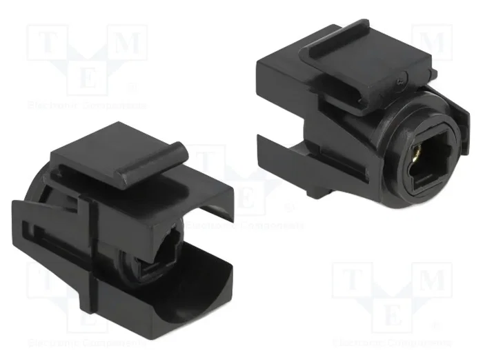 DELOCK Connecteur TOSLINK Keystone noir DELOCK Connecteur TOSLINK Keystone noir