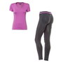 Leggings de Sport pour Femmes Freddy WRUPS7D1 S Noir/Vert