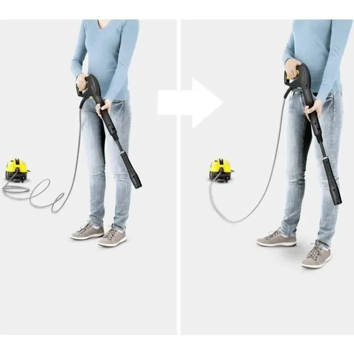 Kärcher Tuyau haute pression flexible Premium Flex Anti Twist 10 m avec raccord Quick Connect - pour nettoyeurs haute pression K2 à K7