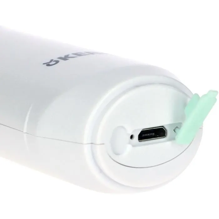 Kerbl Meuleuse à Griffes pour Chien, Chat et Petit Animal - Sans Fil, 2 Vitesses, 7h Autonomie, Recharge USB - Revêtement Diamanté, Silencieux (15,5x3,5x2,5 cm, Blanc)