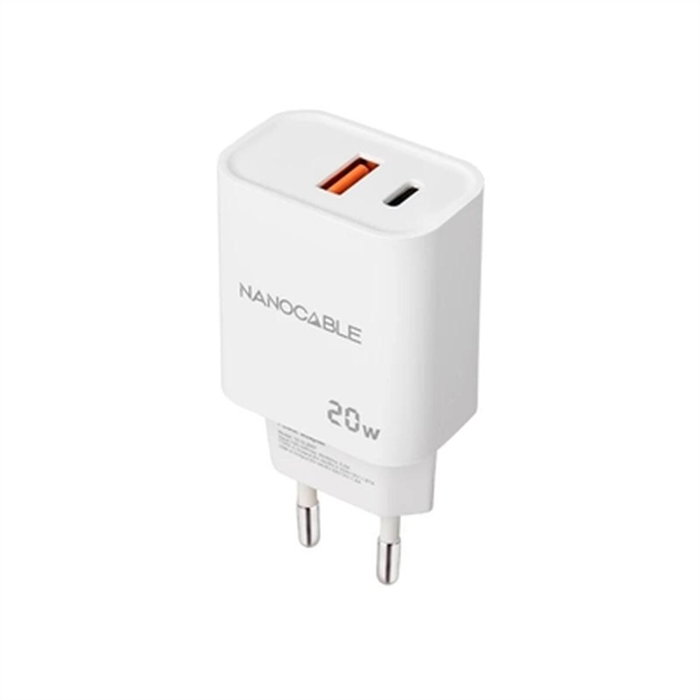 Chargeur mural NANOCABLE 10.10.2007 Blanc 20 W