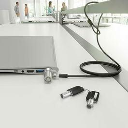 Câble de sécurité Aisens ASLK-D45K06-BK Noir 1,5 m