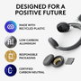 Logitech Zone Wireless 2 UC - Casque Bluetooth avec Réduction Active du Bruit et Récepteur USB-C - Graphite