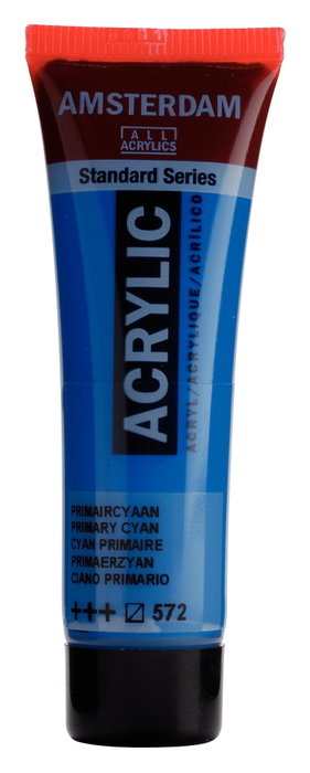 Amsterdam Standard Series Peinture acrylique Cyan primaire (572) 20 ml Amsterdam Standard Series Peinture acrylique Cyan primaire (572) 20 ml