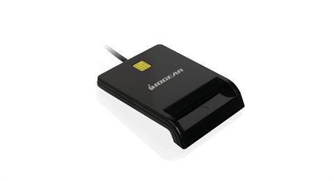 IOGEAR GSR212 - Lecteur de cartes à puce USB EMV 4.1, CAC, T0, T1, APDU, compatible PC/SC, FIPS-201