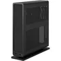 Fractal Design Ridge Noir Mini Tour mITX Boîtier PC Compact - Ventilateurs 140mm PWM, PCIe 4.0, 1x USB-C 3.1 Gen2, 2x USB 3.0