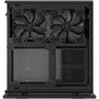 Fractal Design Ridge Noir Mini Tour mITX Boîtier PC Compact - Ventilateurs 140mm PWM, PCIe 4.0, 1x USB-C 3.1 Gen2, 2x USB 3.0