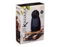 Kinvara Porte-capsules en métal et bambou pour 15 capsules Dolce Gusto et Nespresso Vertuo 21x7.5x31 cm (Set de 6)
