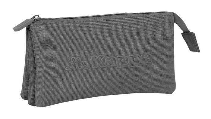 Safta Portatodo Triple Kappa Basics Gris, Rangement pour Tout, 22 x 12 x 3 cm