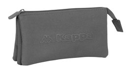 Safta Portatodo Triple Kappa Basics Gris, Rangement pour Tout, 22 x 12 x 3 cm