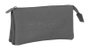 Safta Portatodo Triple Kappa Basics Gris, Rangement pour Tout, 22 x 12 x 3 cm