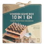 Mister Gadget Jeu de société 10 en 1 en bois
