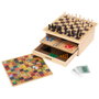 Mister Gadget Jeu de société 10 en 1 en bois