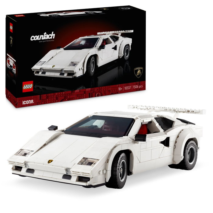 Lego Icons Lamborghini Countach 5000 Quattrovalvole