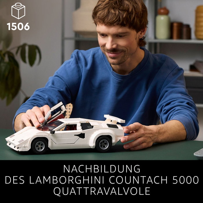 Lego Icons Lamborghini Countach 5000 Quattrovalvole