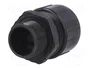 LAPP Connecteur de bord droit PG11 noir en polyamide