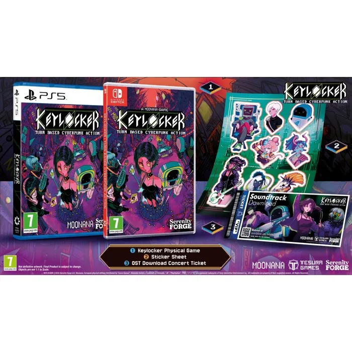 Just For Games Keylocker Turn Based Cyberpunk Action - Jeu PS5 Just For Games Keylocker Turn Based Cyberpunk Action - Jeu PS5