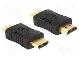 DELOCK Adaptateur HDMI prise des deux côtés noir