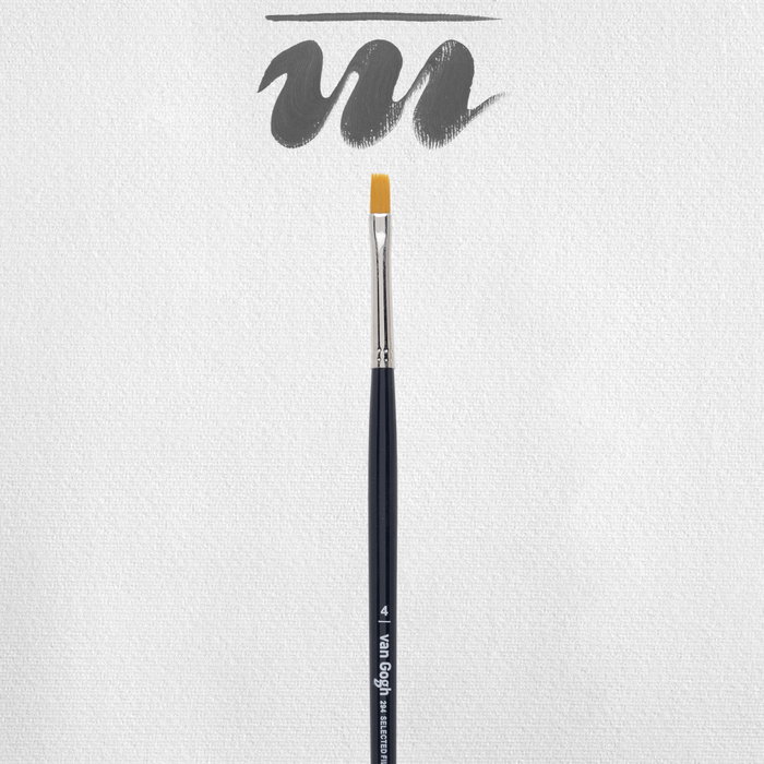 Van Gogh Pinceau série 294 n.° 4 pour huile et acrylique Van Gogh Pinceau série 294 n.° 4 pour huile et acrylique