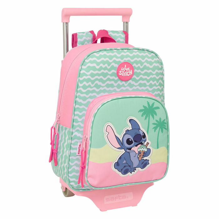 Cartable Lilo & Stitch Ice cream Rose 26 x 11 x 67 cm 26 x 34 x 11 cm