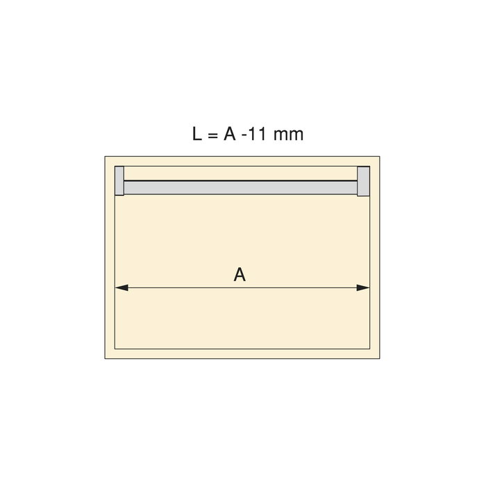 Emuca Kit barre pour armoire Luxe, ruban LED 4,5x8 Neonlynx V, détecteur de mouvement RF Smart et convertisseur Smart (24V DC), longueur 1.150mm, Lumière blanche chaude 2.700K, Aluminium et Plastique, Anodisé mat