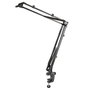 K&M 23840 Bras de microphone noir