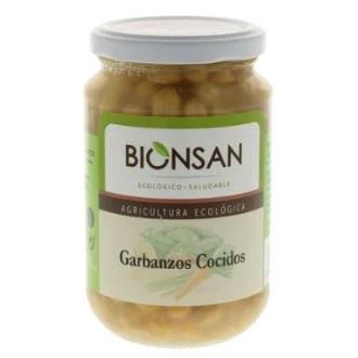 BIONSAN Pois chiches Pedrosillanos cuits ECO 220g BIONSAN Pois chiches Pedrosillanos cuits ECO 220g